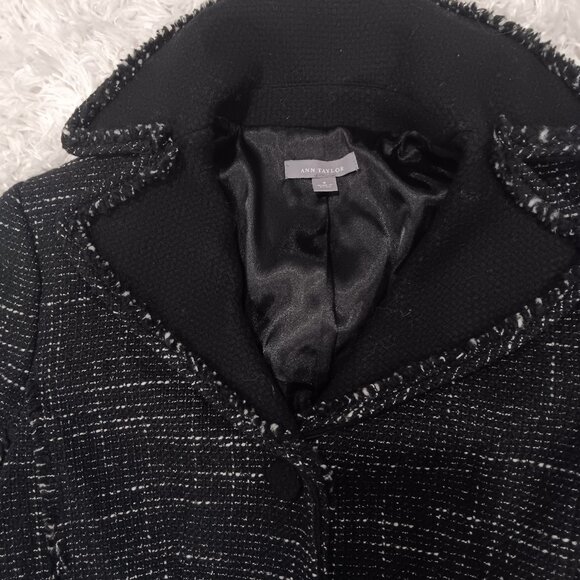 Anne Taylor Blazer button up size 6 - Picture 5 of 5